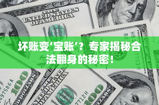 武汉坏账变‘宝账’？专家揭秘合法翻身的秘密！