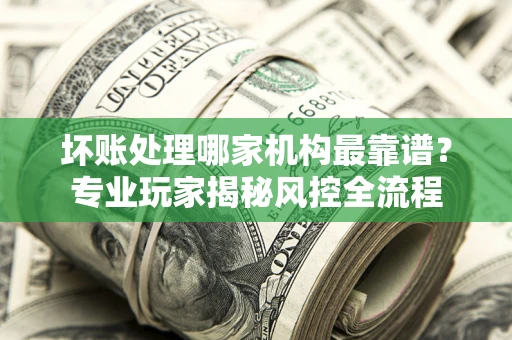 武汉坏账处理哪家机构最靠谱？专业玩家揭秘风控全流程