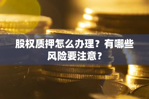 武汉股权质押怎么办理？有哪些风险要注意？