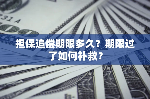 武汉担保追偿期限多久？期限过了如何补救？