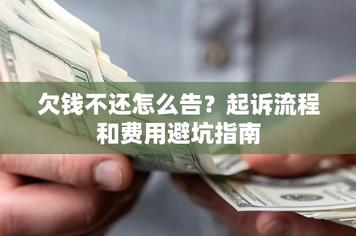 武汉欠钱不还怎么告?起诉流程和费用避坑指南 武汉欠钱不还怎么告?起诉流程和费用避坑指南