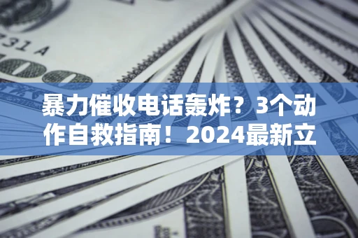 武汉暴力催收电话轰炸？3个动作自救指南！2024最新立案标准全解析
